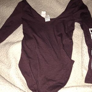 Brand new pink body suit